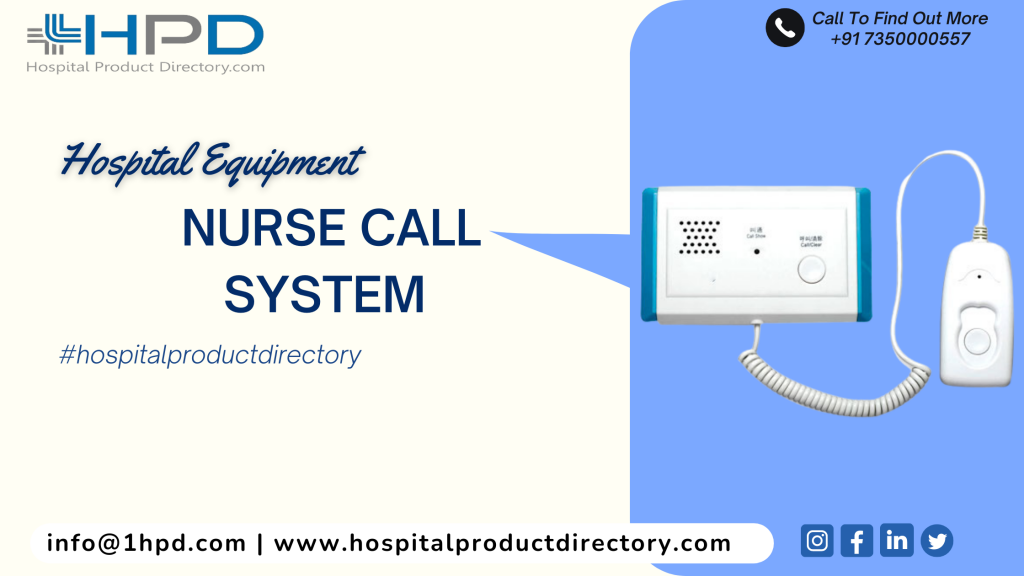 Nurse Call System Manufacturers details