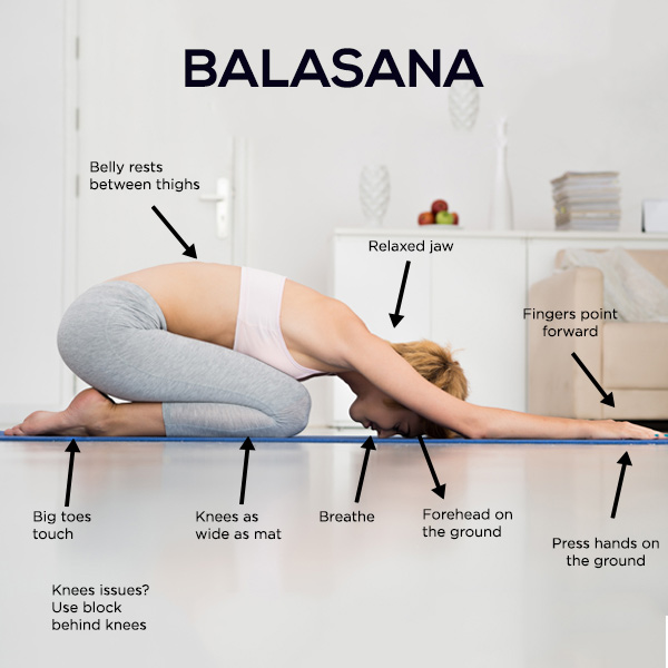 Balasana yoga teacher training