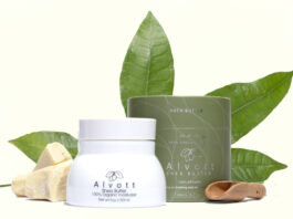 Skin Care Treatment with Shea Butter Cream