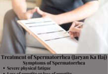 Treatment of Spermatorrhea (Jaryan Ka Ilaj)
