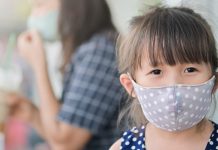 Is wearing a mask harmful for children