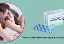 Buy Cenforce 100 Mg Sildenafil ED Cure Pill For Men