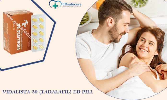 Buy Best Vidalista 20 Mg Pill For Men To Cure ED