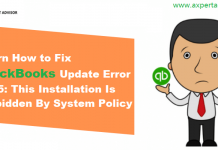 Latest Methods to Fix QuickBooks Update Error 1625 - Featuring Image