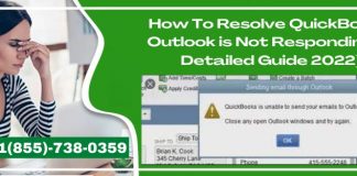 QuickBooks Outlook is Not Responding