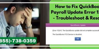 QuickBooks Payroll Update Error 15241