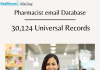 pharmacies email database